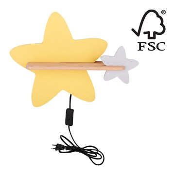 Appllique murale étagère LED enfant STAR LED/5W/230V - certifié FSC
