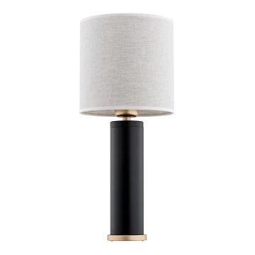 Argon 8316 - Lampe de table RIVA 1xE27/15W/230V 48 cm noir