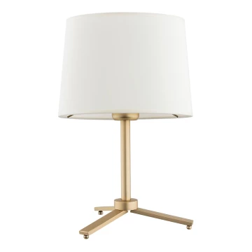 Argon 8318 - Lampe de table CAVALINO 1xE27/15W/230V 39 cm crème/doré