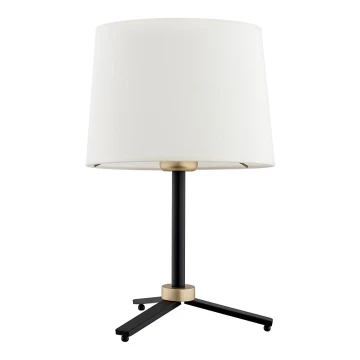 Argon 8319 - Lampe de table CAVALINO 1xE27/15W/230V 39 cm crème/noir