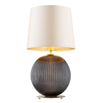 Argon 8538 - Lampe de table HAMILTON 1xE27/15W/230V crème/noir