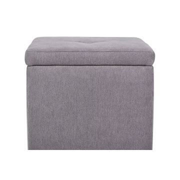 Banc de rangement GRIDI 50x41 cm gris