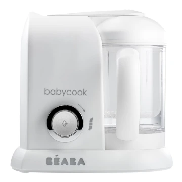 Beaba - Cuiseur vapeur avec mixeur BABYCOOK blanc