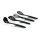 BerlingerHaus - Lot d'ustensiles de cuisine 4 pcs vert/noir