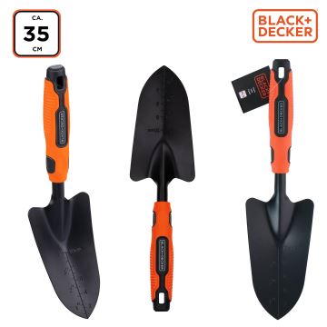 BLACK+DECKER - Truelle de jardin 35 cm