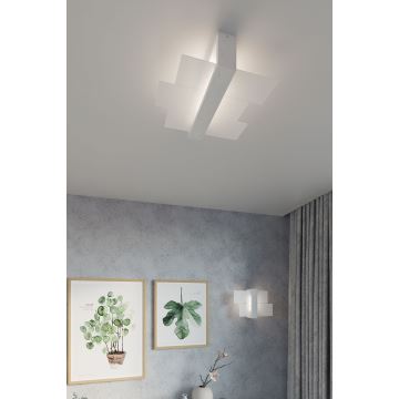 Brilagi -  Applique murale LED HERA 1xE27/7,5W/230V blanc