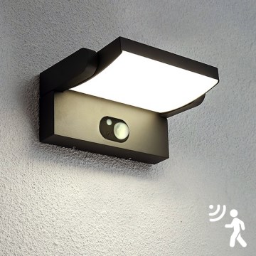 Brilagi - Applique murale solaire avec détecteur ANKLE LED/3,5W/3,7V IP54