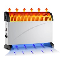 Brilagi - Convecteur à air chaud 750/1250/2000W thermostat