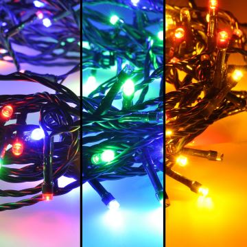 Brilagi - Guirlande décorative extérieure LED 100xLED 13 m IP44 multicolore