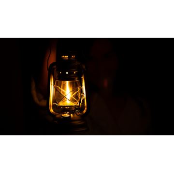 Brilagi - Lampe à huile LANTERN 28 cm noir