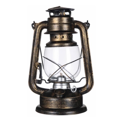 Brilagi - Lampe à huile LANTERNE 28 cm cuivre