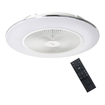 Brilagi - Luminaire à intensité variable avec ventilateur AURA LED/38W/230V 3000-6000K blanc + télécommande