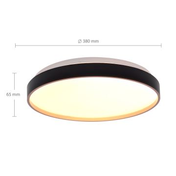 Brilagi - Plafonnier à intensité variable CALA LED/48W/230V 3000-6500K d. 38 cm + télécommande