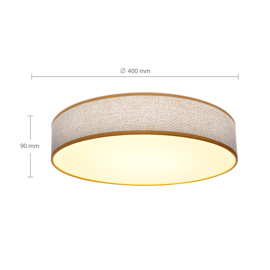 Brilagi - Plafonnier à intensité variable CARMEN LED/48W/230V 3000-6500K d. 40 cm + télécommande