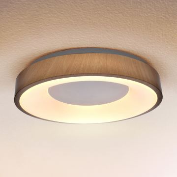 Brilagi - Plafonnier à intensité variable DORIA LED/48W/230V 3000-6500K d. 39 cm + télécommande