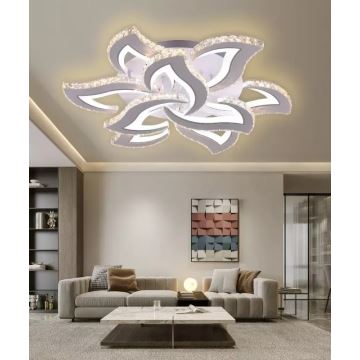 Brilagi - Plafonnier à intensité variable TWIST LED/180W/230V 3000-6500K + télécommande