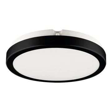 Brilagi - Plafonnier LED salle de bain PERA LED/18W/230V d. 22 cm IP65 noir