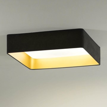 Brilagi - Plafonnier VELVET SQUARE LED/24W/230V gris