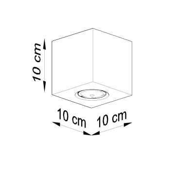 Brilagi -  Spot LED MURO 1xGU10/7W/230V béton