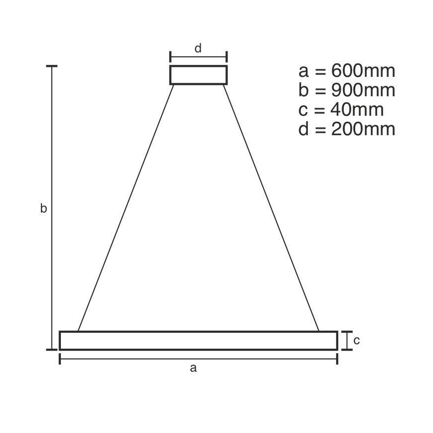 Brilagi - Suspension filaire à intensité variable CIRCLE LED/42W/230V 3000-6500K + télécommande