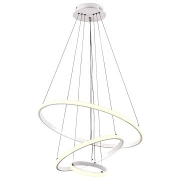 Brilagi - Suspension filaire à intensité variable CIRCLE LED/90W/230V 3000-6500K + télécommande