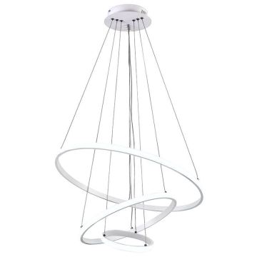 Brilagi - Suspension filaire à intensité variable CIRCLE LED/90W/230V 3000-6500K + télécommande