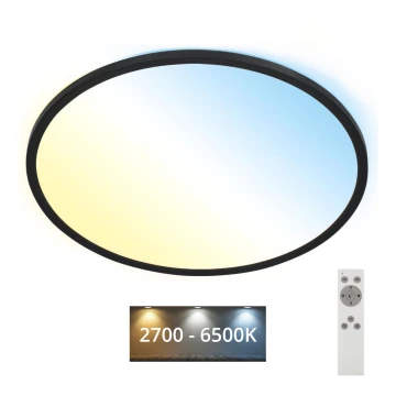 Brilo - Plafonnier à intensité variable LED SLIM LED/31W/230V 2700-6500K + télécommande