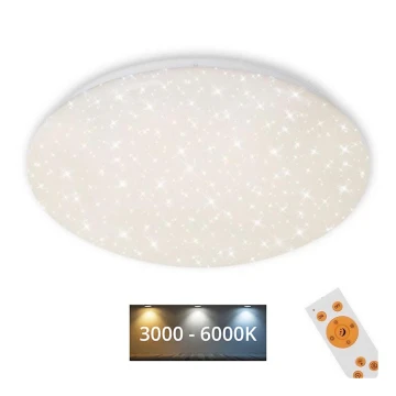 Brilo - Plafonnier à intensité variable STARRY SKY LED/40W/230V 3000-6000K + télécommande