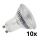 Briloner 0548-003 - LOT 10x Ampoule LED GU10/3,5W/230V 3000K