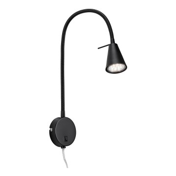 Briloner 2082-015 - Lampe murale LED COMFORT LIGHT 1xGU10/5W/230V noir