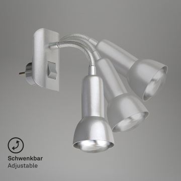 Briloner 2739-014P - Lampe à brancher 1xE14/25W/230V