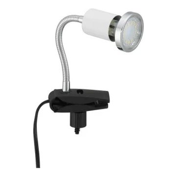 Briloner 2876-016P - Lampe à pince LED 1xGU10/3W/230V 3000K