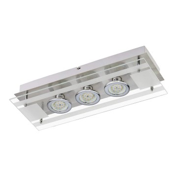 Briloner 3552-032 - Plafonnier PURISTA 3xLED/5W/230V