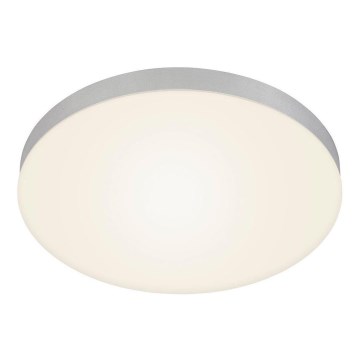 Briloner 7068-014 - Plafonnier FLAME LED/24,5W/230V 3000K d. 38 cm argent