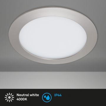 Briloner 7286-012 - Spot encastrable de salle de bain LED/12W/230V IP44