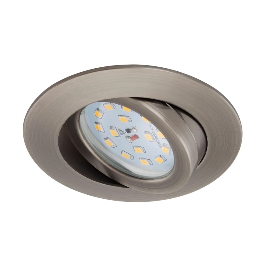 Briloner 7296-011 - Spot encastrable de salle de bain à intensité variable ATTACH LED/6,5W/230V IP23 anthracite