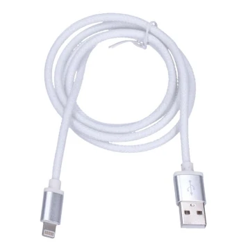 Câble USB connecteur 2.0 A - connecteur Lightning 1m