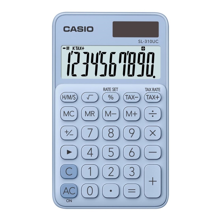 Casio - Calculatrice de poche 1xLR54 bleu