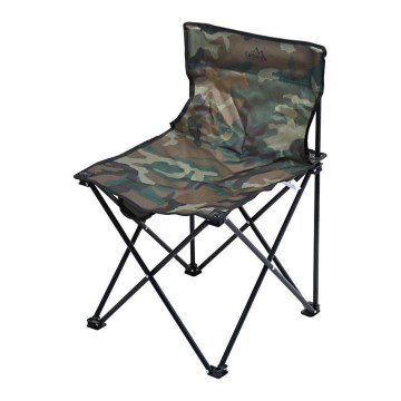 Chaise de camping pliante camouflage