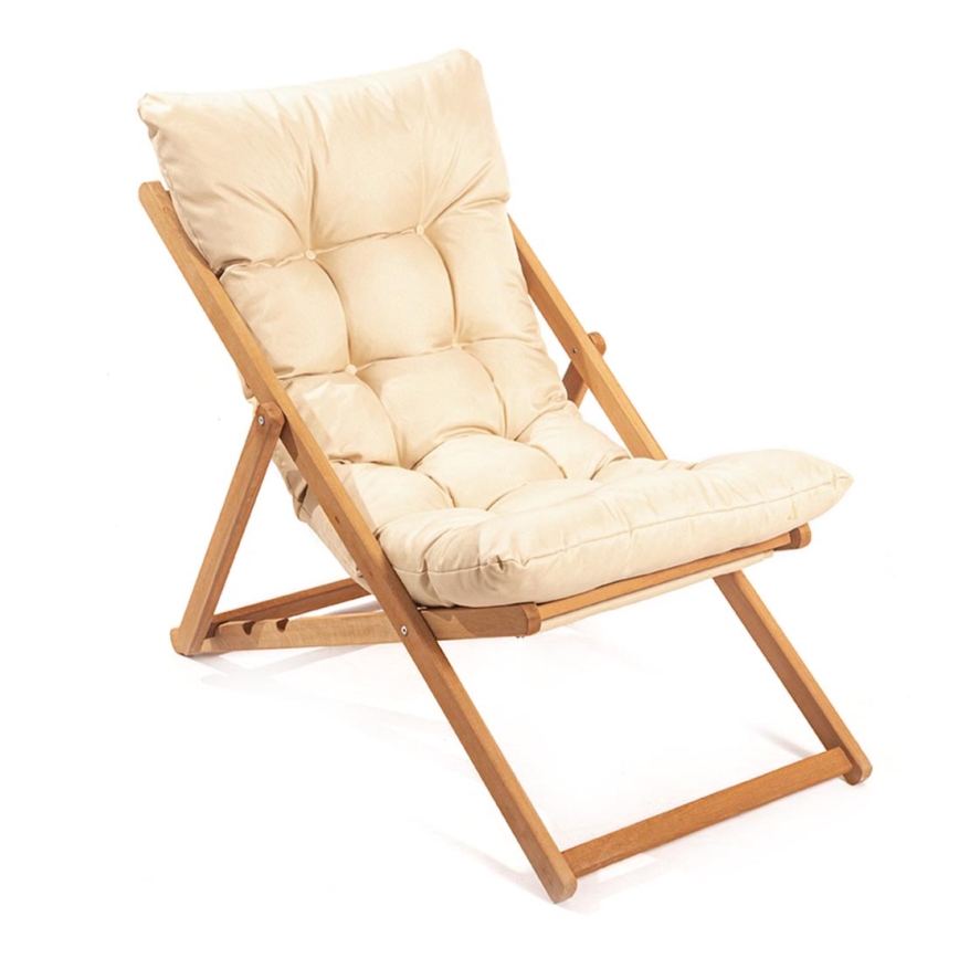 Chaise de jardin 59x44 cm hêtre