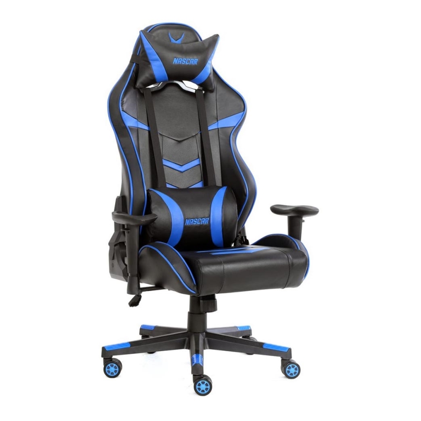 Chaise gaming VARR Nascar noir/bleu