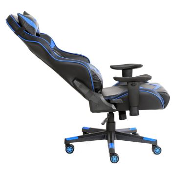 Chaise gaming VARR Nascar noir/bleu