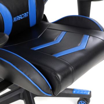 Chaise gaming VARR Nascar noir/bleu