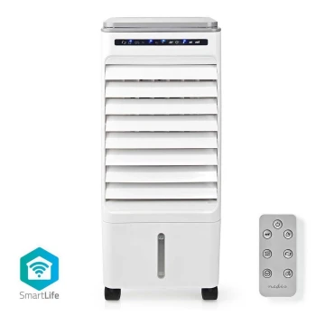 Climatiseur 65W/230V Wi-Fi Tuya blanc + télécommande