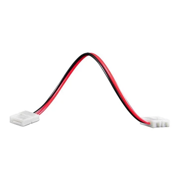 Connecteur angulaire biface flexible pour rubans LED à 2 broches 8 mm