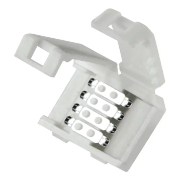 Connecteur pour Ruban LED RVB 4 broches 10mm
