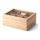 Continenta C3290 - Boîte pour sachets de thé 23x17,5 cm figue caoutchouc