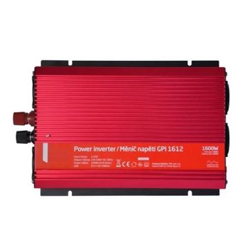 Convertisseur de tension 1600W/12/230V + USB