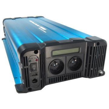 Convertisseur de tension 4000W/12/230V + télécommande