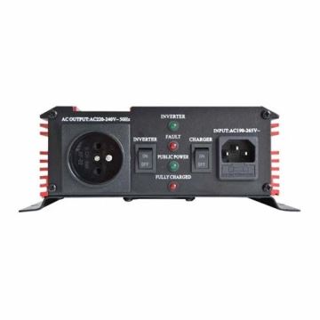 Convertisseur de tension CARSPA 1000W/12/230V + ASI + chargeur